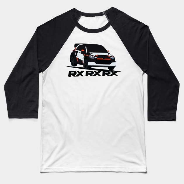 i20 RX Baseball T-Shirt by AutomotiveArt